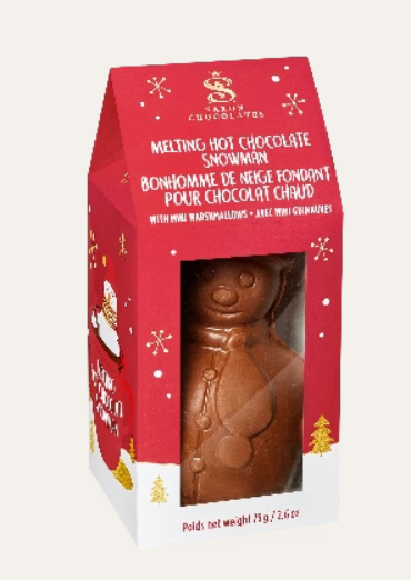 Saxon Chocolates- Melting Hot Chocolate Snowman